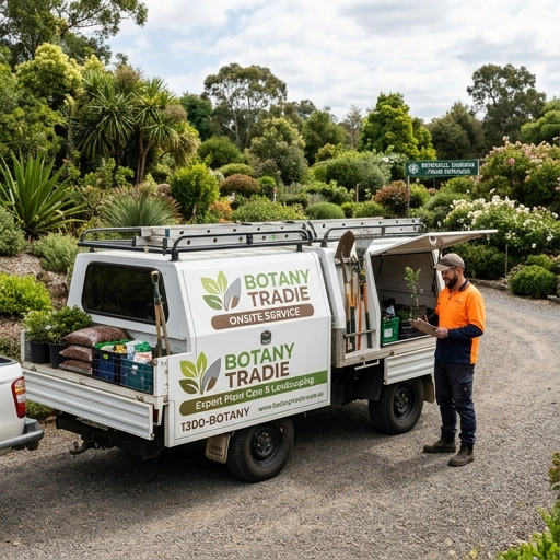 Tradie vehicle receiving on-site mechanical service in Botany Downs