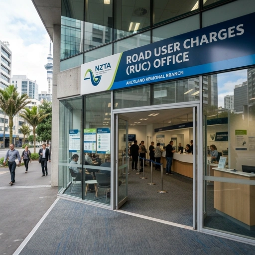 NZ Transport Agency RUC office in Auckland
