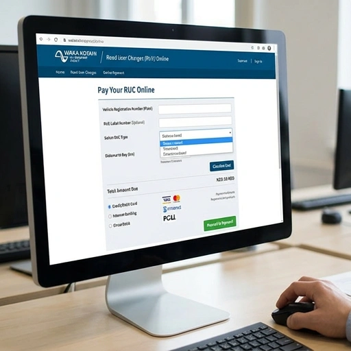 Waka Kotahi online platform for paying Road User Charges