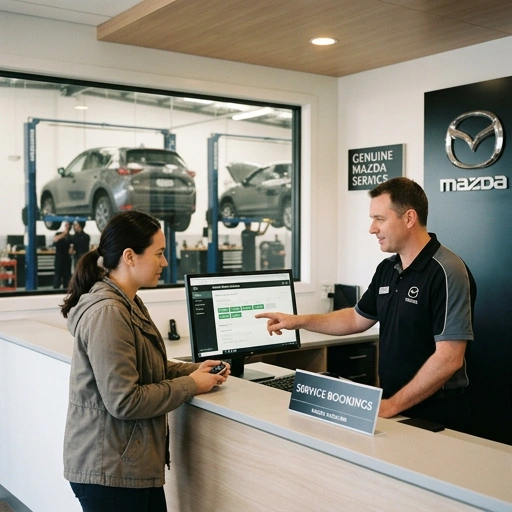 Mazda CX-5 parked outside a trusted Auckland service centre