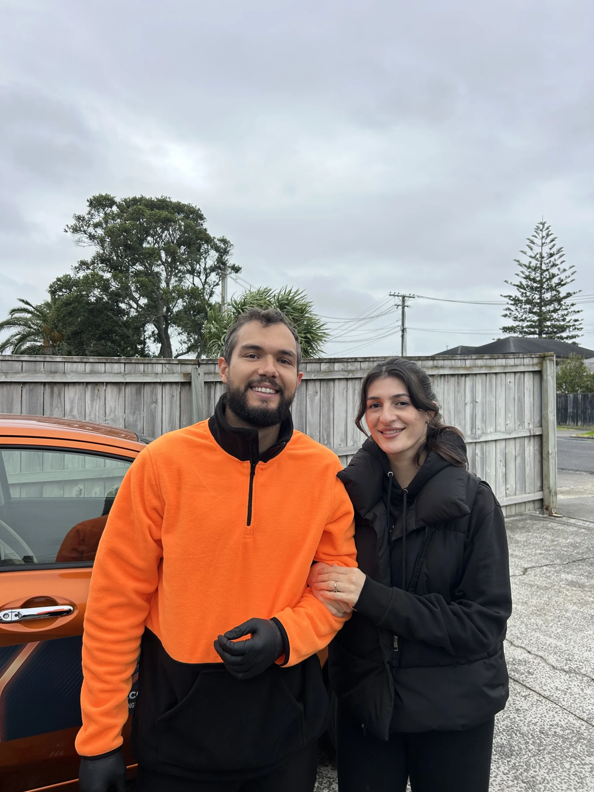 Dmitry and Anna — Oil Pro mobile oil change, South Auckland